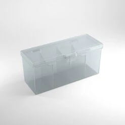Gamegenic Fourtress 320+ Plastic Card Storage Box - Clear