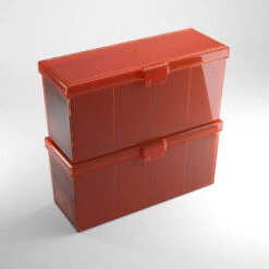 Gamegenic Fourtress 320+ Plastic Card Storage Box - Red -Card Game Store GG Fourtress 320 Red 0008