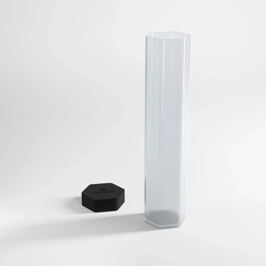 Gamegenic TCG Hexagon Playmat Tube - Clear 5 Gamegenic TCG Hexagon Playmat Tube - Clear - Image 5