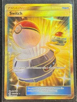 Switch - Pokemon Sun & Moon Base Set Secret Rare #160/149