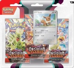 Pokemon Scarlet & Violet: Obsidian Flames 3x Booster Blister Pack