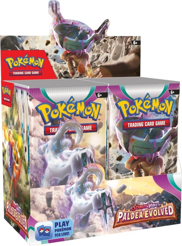 Pokemon Scarlet & Violet: Paldea Evolved Booster Box (36ct) 1 Pokemon Scarlet & Violet: Paldea Evolved Booster Box (36ct)