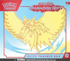 Pokemon Scarlet & Violet: Paradox Rift Elite Trainer Box 5 Pokemon Scarlet & Violet: Paradox Rift Elite Trainer Box -Card Game Store Pokemon TCG Scarlet Violet Paradox Rift Elite Trainer Box Roaring Moon Front EN 1024x895 1