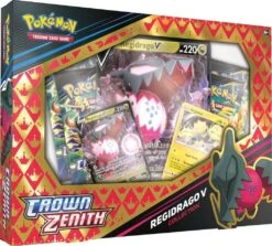 Pokemon Crown Zenith Regidrago / Regieleki V Box