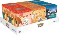 Pokemon TCG Fighting/Fire/Darkness Stacking Tin