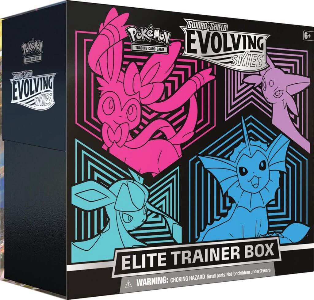 Pokemon Sword & Shield: Evolving Skies Elite Trainer Box 4 Pokemon Sword & Shield: Evolving Skies Elite Trainer Box - Image 4