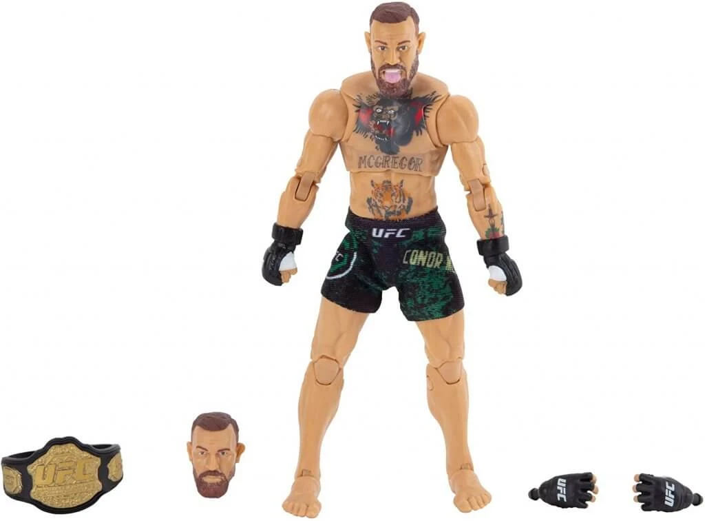 JAZWARES UFC Ultimate Series 6" MMA Action Figure W1 - Conor McGregor 3 JAZWARES UFC Ultimate Series 6" MMA Action Figure W1 - Conor McGregor - Image 3