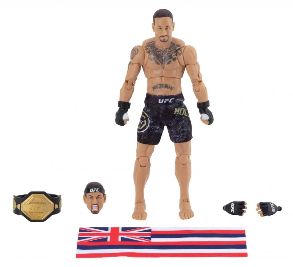 JAZWARES UFC Ultimate Series 6" MMA Action Figure W1 - Max Holloway 3 JAZWARES UFC Ultimate Series 6" MMA Action Figure W1 - Max Holloway - Image 3