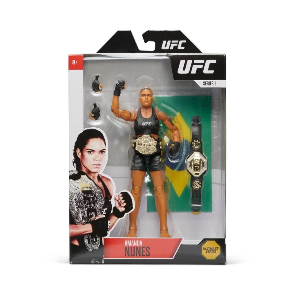 JAZWARES UFC 6" MMA Action Figure W1 - Amanda Nunes 1 JAZWARES UFC 6" MMA Action Figure W1 - Amanda Nunes