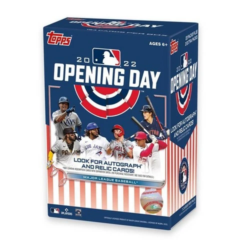 2022 Topps Opening Day MLB Baseball Cards - Blaster Box 1 2022 Topps Opening Day MLB Baseball Cards - Blaster Box