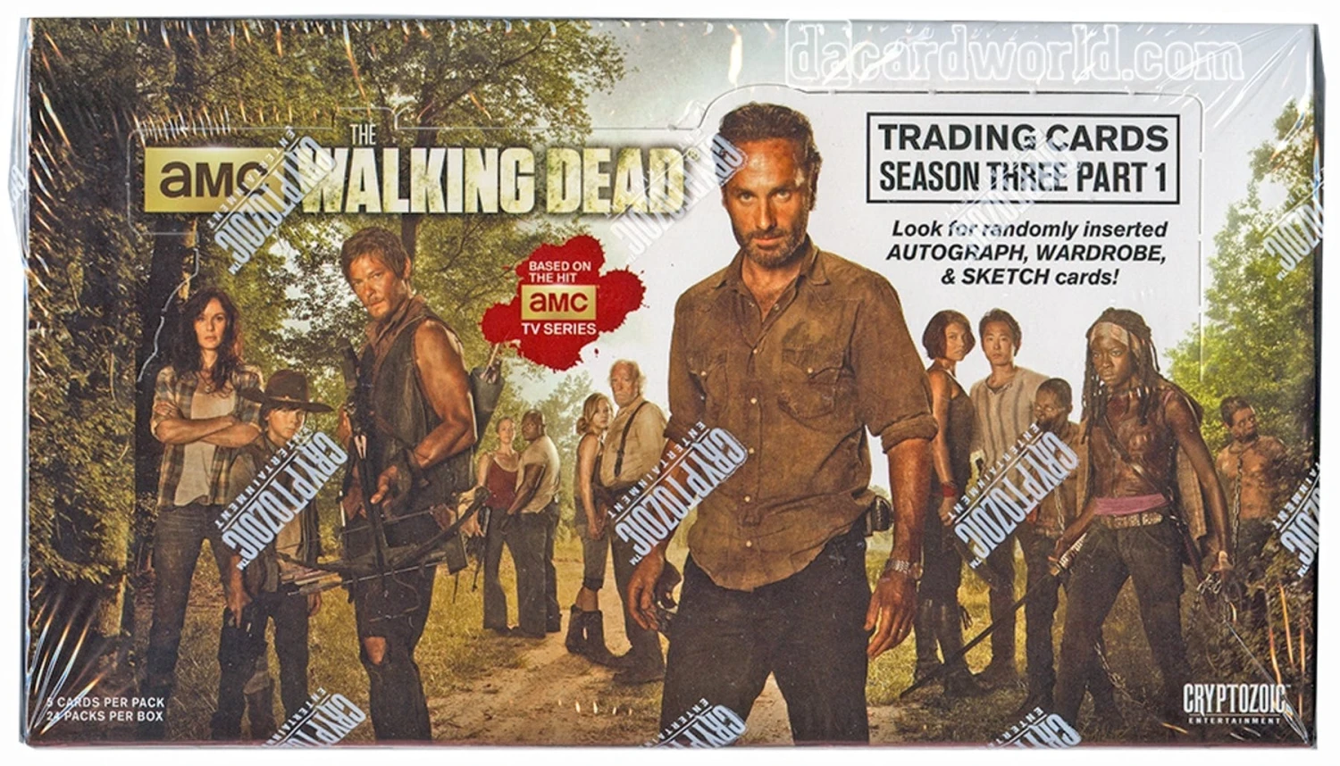 Cryptozoic The Walking Dead Season 3 Part 1 (2014) - Hobby Box 1 Cryptozoic The Walking Dead Season 3 Part 1 (2014) - Hobby Box