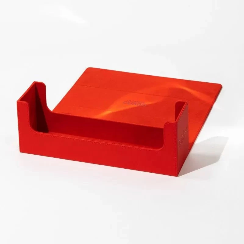 Ultimate Guard Arkhive 400+ XenoSkin Monocolor Deck Box Red 2 Ultimate Guard Arkhive 400+ XenoSkin Monocolor Deck Box Red - Image 2