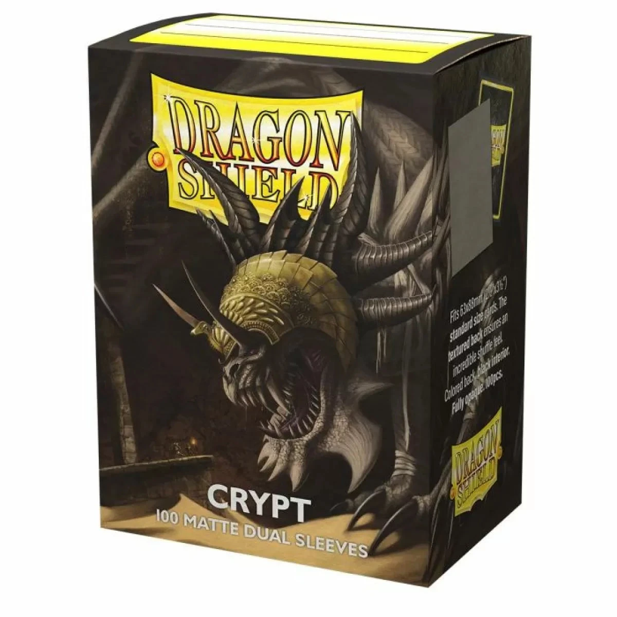 Dragon Shield Deck Sleeves - Dual Matte Crypt (100ct) 1 Dragon Shield Deck Sleeves - Dual Matte Crypt (100ct)