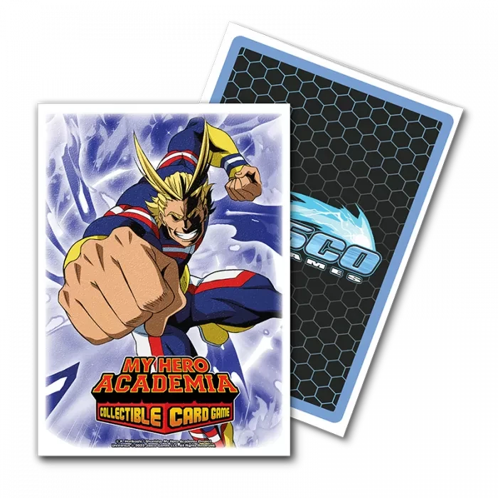 Dragon Shield Deck Sleeves Matte Art - My Hero Academia All Might Punch (100ct) 2 Dragon Shield Deck Sleeves Matte Art - My Hero Academia All Might Punch (100ct) - Image 2