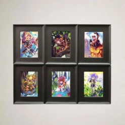 BCW Interlocking Card Frames (6ct) 14 BCW Interlocking Card Frames (6ct) -Card Game Store bcw interlocking card frames black 6 frames per pack 99309 3b5c3