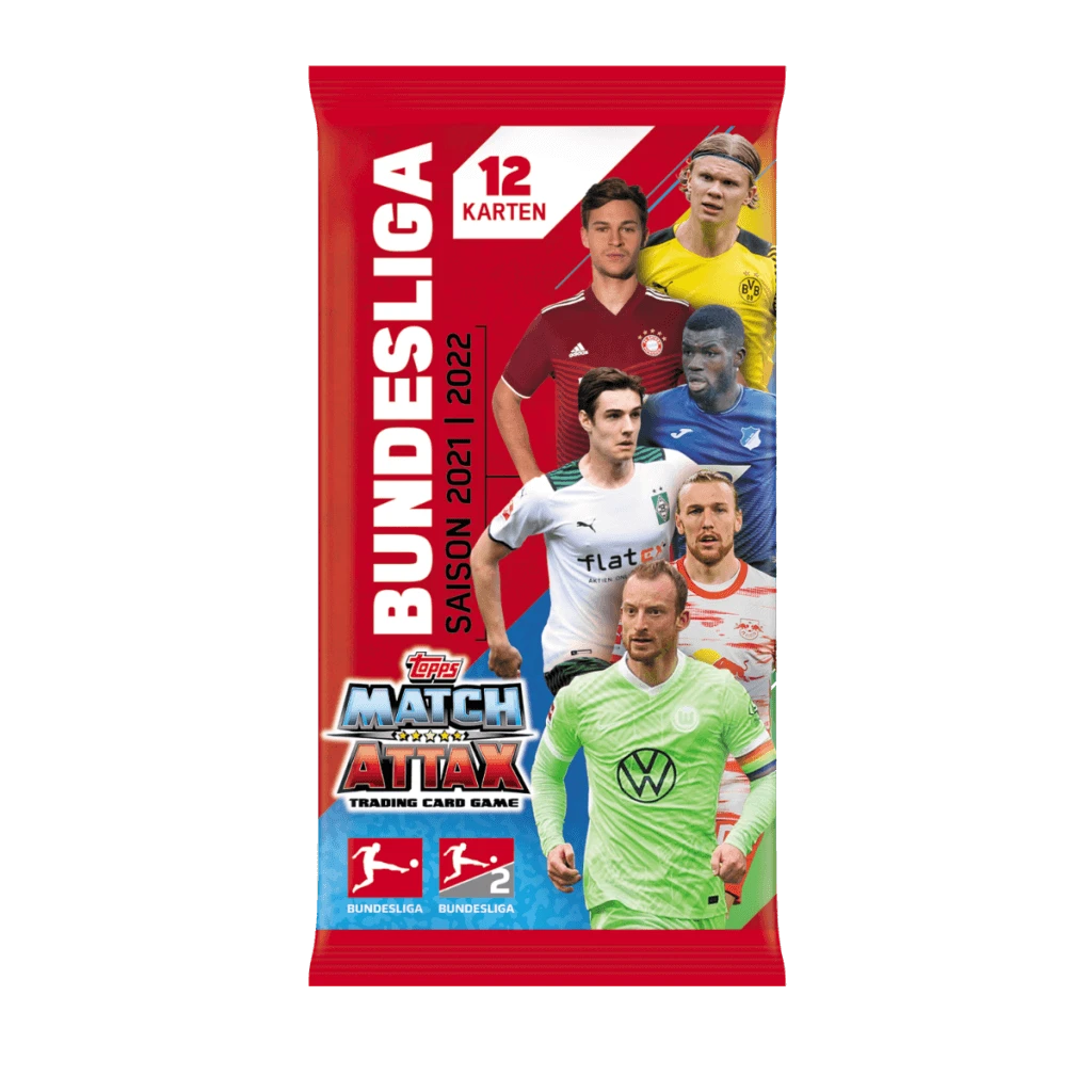 2021-22 Topps Match Attax Bundesliga Soccer Trading Cards - Booster Box (36ct) 2 2021-22 Topps Match Attax Bundesliga Soccer Trading Cards - Booster Box (36ct) - Image 2