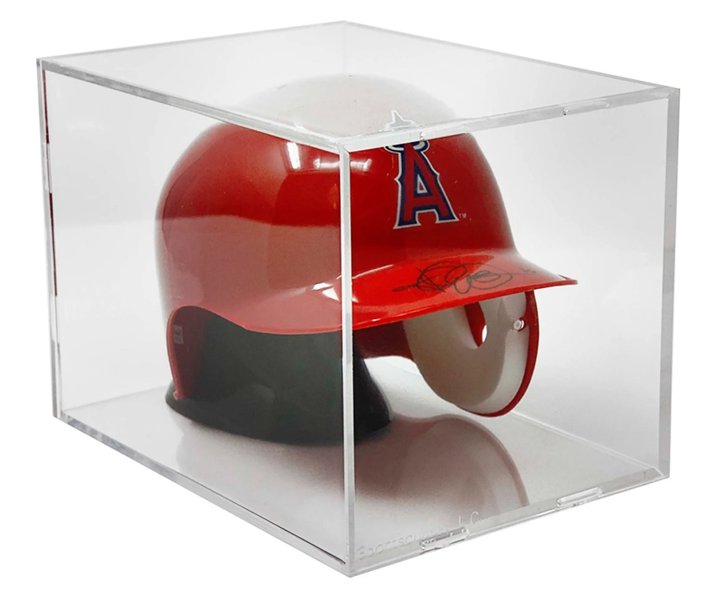 BallQube Mini Helmet Display Case - Baseball, Hockey, Football 2 BallQube Mini Helmet Display Case - Baseball, Hockey, Football - Image 2