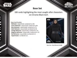 Topps Chrome Black Star Wars (2022) - Hobby Box 7 Topps Chrome Black Star Wars (2022) - Hobby Box -Card Game Store cb2