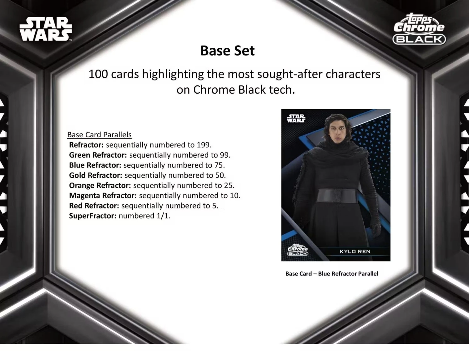 Topps Chrome Black Star Wars (2022) - Hobby Box 3 Topps Chrome Black Star Wars (2022) - Hobby Box - Image 3
