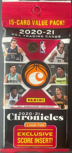 2020-21 Panini Chronicles NBA Basketball - Cello/Fat/Value Pack