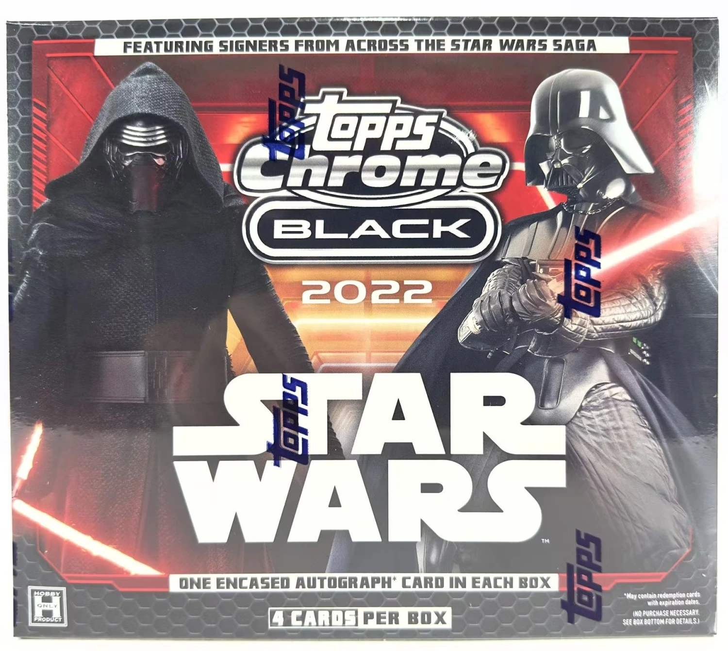 Topps Chrome Black Star Wars (2022) - Hobby Box 1 Topps Chrome Black Star Wars (2022) - Hobby Box