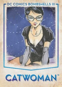 Cryptozoic DC Comics Bombshells Series 3 (2019) - Hobby Box -Card Game Store dcb3 f3 catwoman mockup min