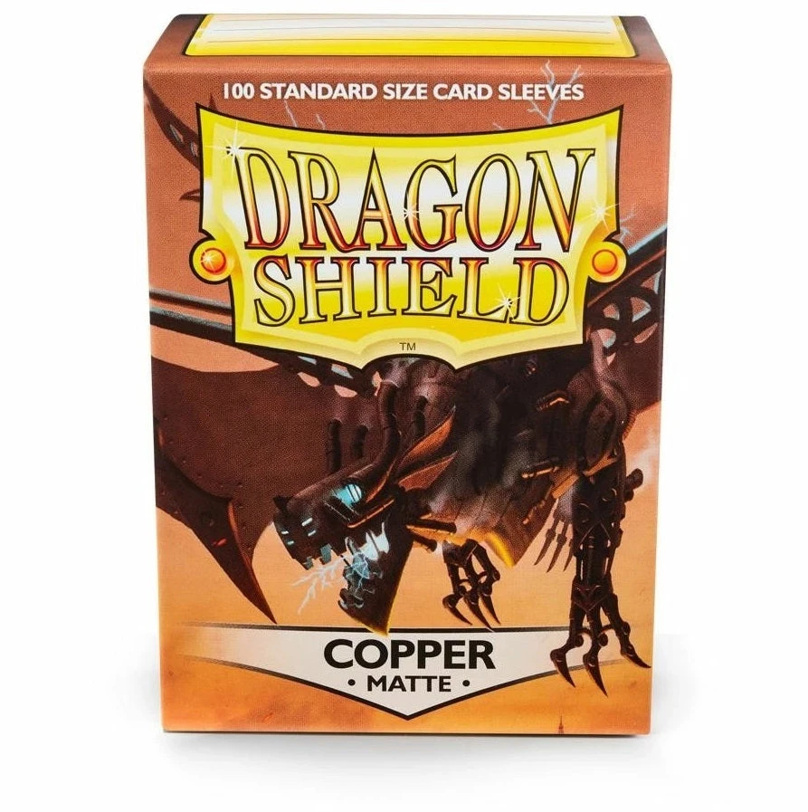 Dragon Shield Deck Sleeves - Matte Copper (100ct) 1 Dragon Shield Deck Sleeves - Matte Copper (100ct)