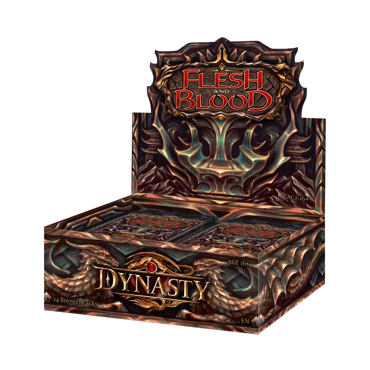 Flesh And Blood Dynasty - Booster Box SEALED CASE (4x 24ct) 2 Flesh And Blood Dynasty - Booster Box SEALED CASE (4x 24ct) - Image 2