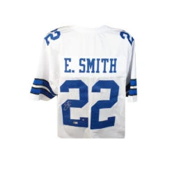 Emmitt Smith Autographed Cowboys Football Jersey W/ COA