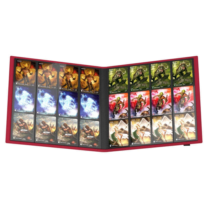 Ultimate Guard 12-Pocket QuadRow FlexXfolio Folder - Red 2 Ultimate Guard 12-Pocket QuadRow FlexXfolio Folder - Red - Image 2