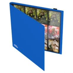 Ultimate Guard 12-Pocket QuadRow FlexXfolio Folder - Blue -Card Game Store flexxfolio 480 24 pocket quadrow 6