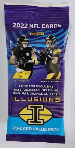 2022 Panini Illusions NFL Football - Cello/Fat/Value Pack