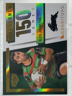 Alex Johnston - 2022 NRL Elite Milestones Case Card M12/16 Serial #41/42