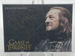 Francis Magee "Yoren" - 2020 Rittenhouse Game Of Thrones Season 8 Gold Autograph