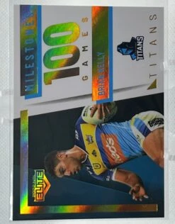 Brian Kelly - 2022 NRL Elite Milestones Case Card M05/16 Serial #36/42