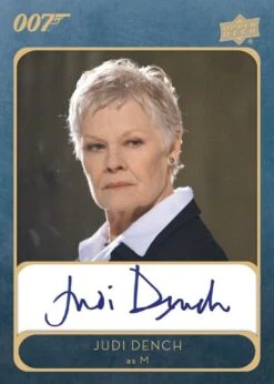 James Bond 007 Villains & Henchmen (2021 Upper Deck) - Hobby Box 10 James Bond 007 Villains & Henchmen (2021 Upper Deck) - Hobby Box -Card Game Store judi dench james bond villains henchmen 1