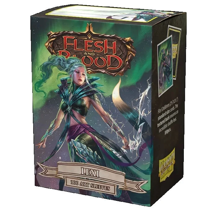 Dragon Shield Deck Sleeves - Matte Art - Flesh And Blood Lexi (100ct) 2 Dragon Shield Deck Sleeves - Matte Art - Flesh And Blood Lexi (100ct) - Image 2