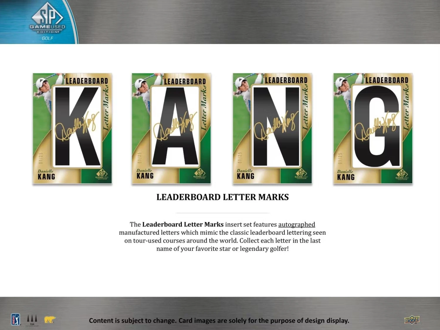 2021 Upper Deck SP Game Used Golf Cards - Hobby Box 4 2021 Upper Deck SP Game Used Golf Cards - Hobby Box - Image 4