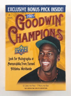 2021 Upper Deck Goodwin Champions - Blaster Box