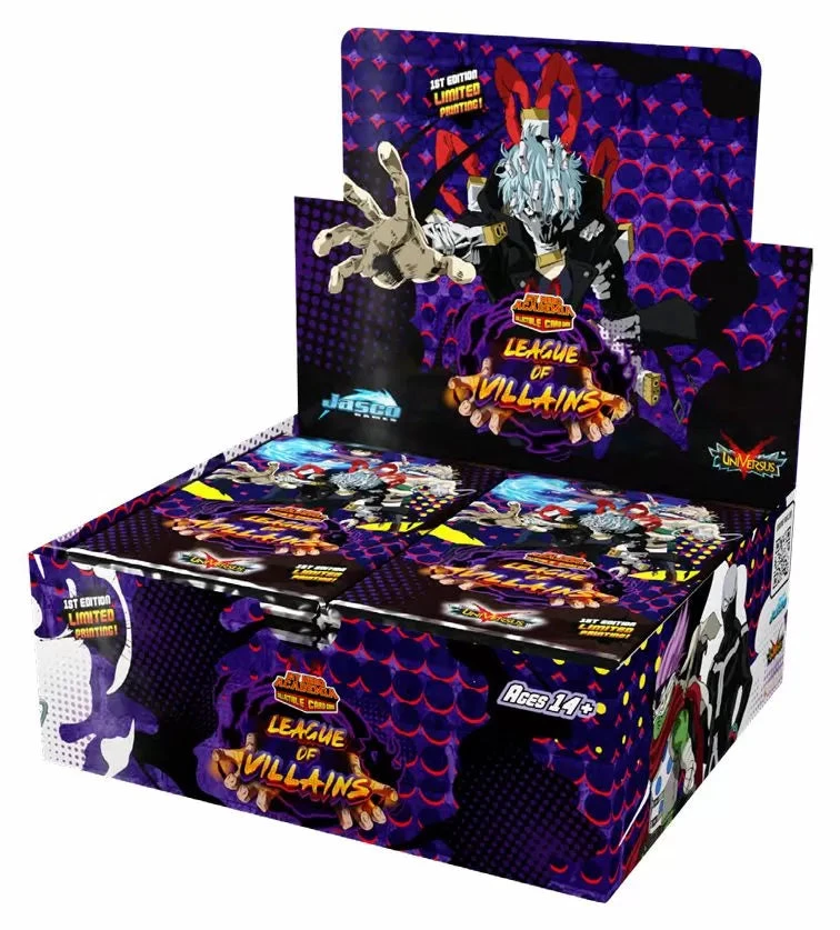 My Hero Academia CCG Wave 4 League Of Villains 1st Edition - Booster Box (24ct) 1 My Hero Academia CCG Wave 4 League Of Villains 1st Edition - Booster Box (24ct)