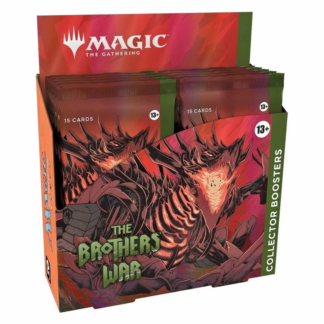 Magic The Gathering Magic: The Gathering The Brothers' War Collector Booster Pack Box (12ct) 1 Magic The Gathering Magic: The Gathering The Brothers' War Collector Booster Pack Box (12ct)