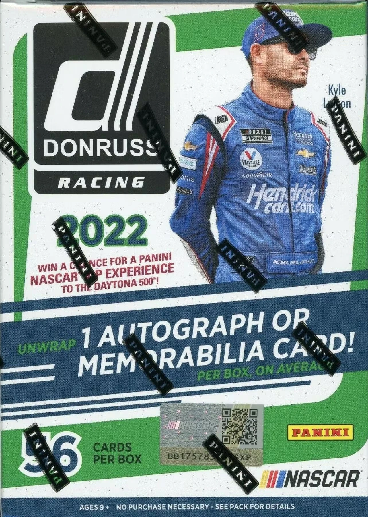 2022 Panini Donruss Nascar Racing Cards - Blaster Box 1 2022 Panini Donruss Nascar Racing Cards - Blaster Box