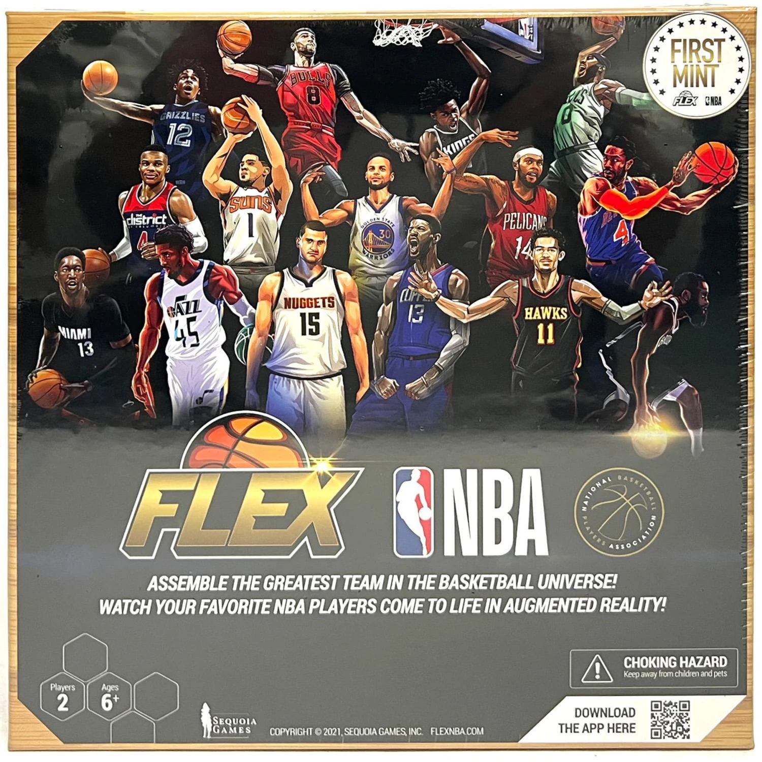 2021 Flex NBA Basketball First Mint 2-Player Starter Set 1 2021 Flex NBA Basketball First Mint 2-Player Starter Set