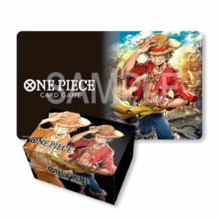 One Piece TCG Playmat And Storage Box Set Monkey.D.Luffy