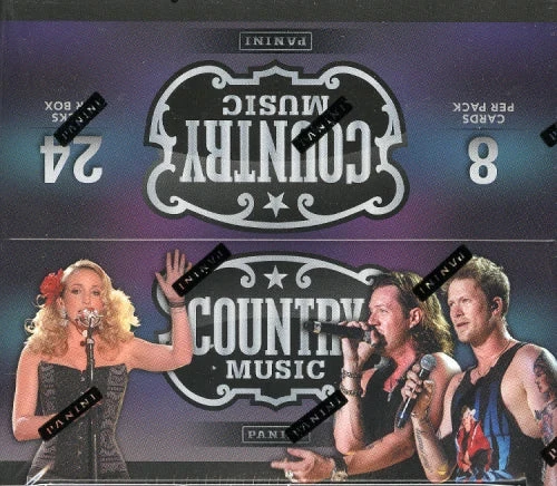 Country Music Trading Cards (2014 Panini) - Retail Box