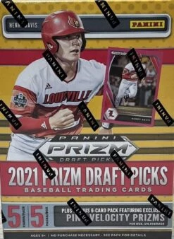 2021 Panini Prizm Draft Picks MLB Baseball Cards - Blaster Box