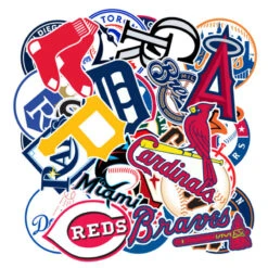MLB Teams 30pc Sticker Collection