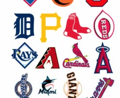 MLB Teams 30pc Sticker Collection -Card Game Store product image 1452285798