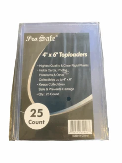 Pro Safe 4"x6" Toploader (25ct)