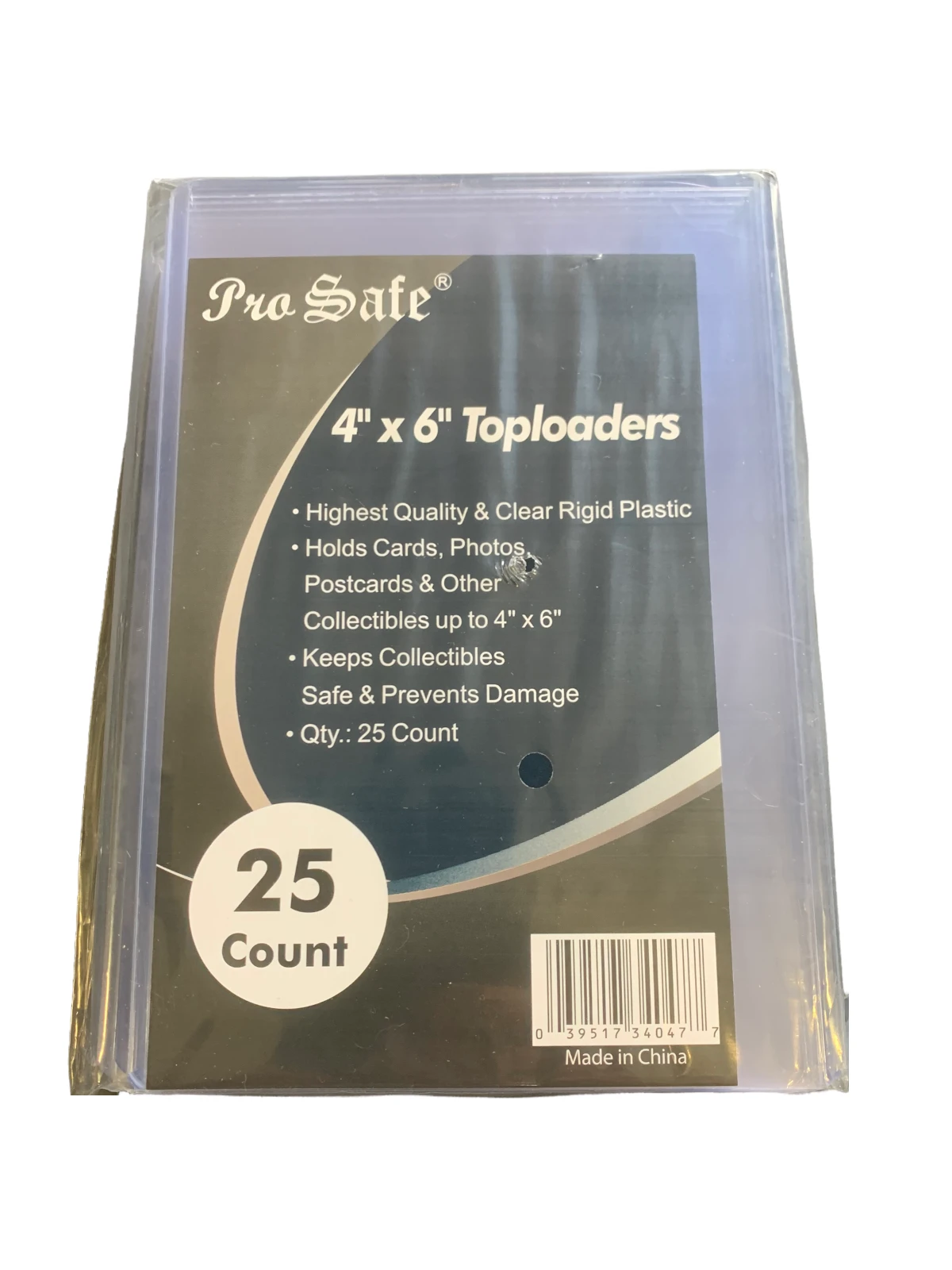 Pro Safe 4"x6" Toploader (25ct) 1 Pro Safe 4"x6" Toploader (25ct)